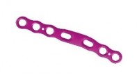 ПЛАСТИНА VALGUS Т. 2 ММ, Ш. 7 ММ, 6-8 ОТВ., ДЛ. 51-65 ММ, ТИТАН