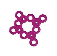 ПЛАСТИНА ДЛЯ СТОПЫ CUBOID Д. 2,2 ММ, ОТВ. 8, ДЛ. 24 ММ, Ш. 22 ММ, Т. 1,5 ММ, ТИТАН